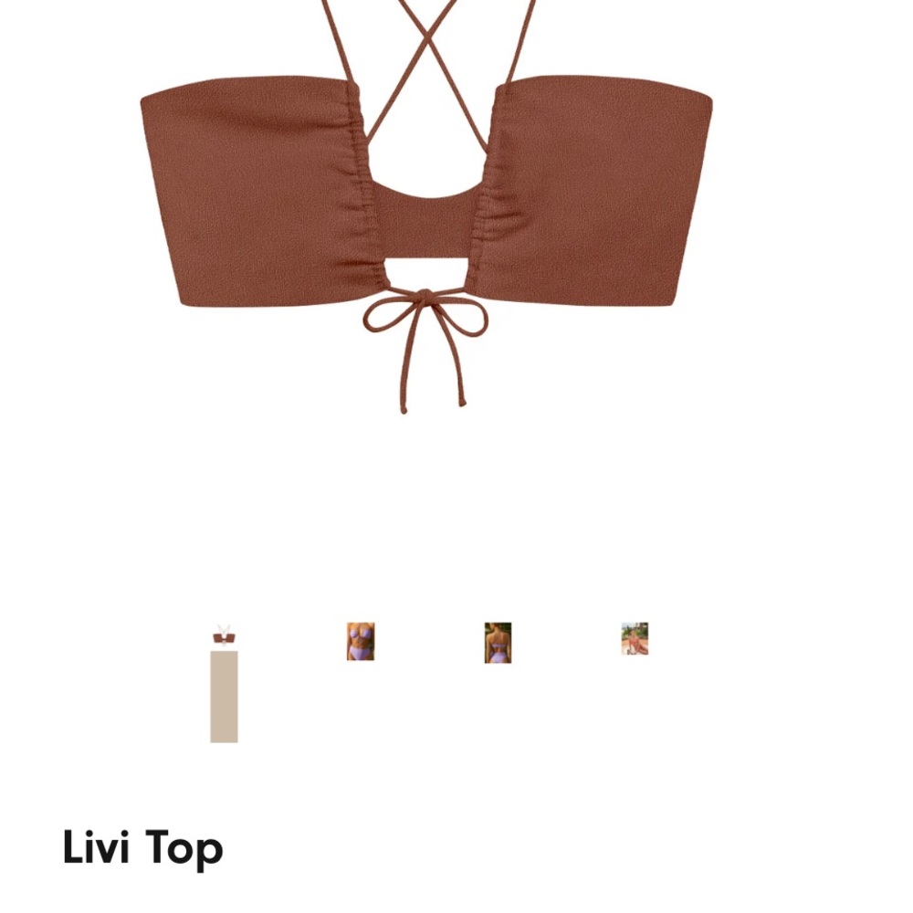 JADE swim Livi top